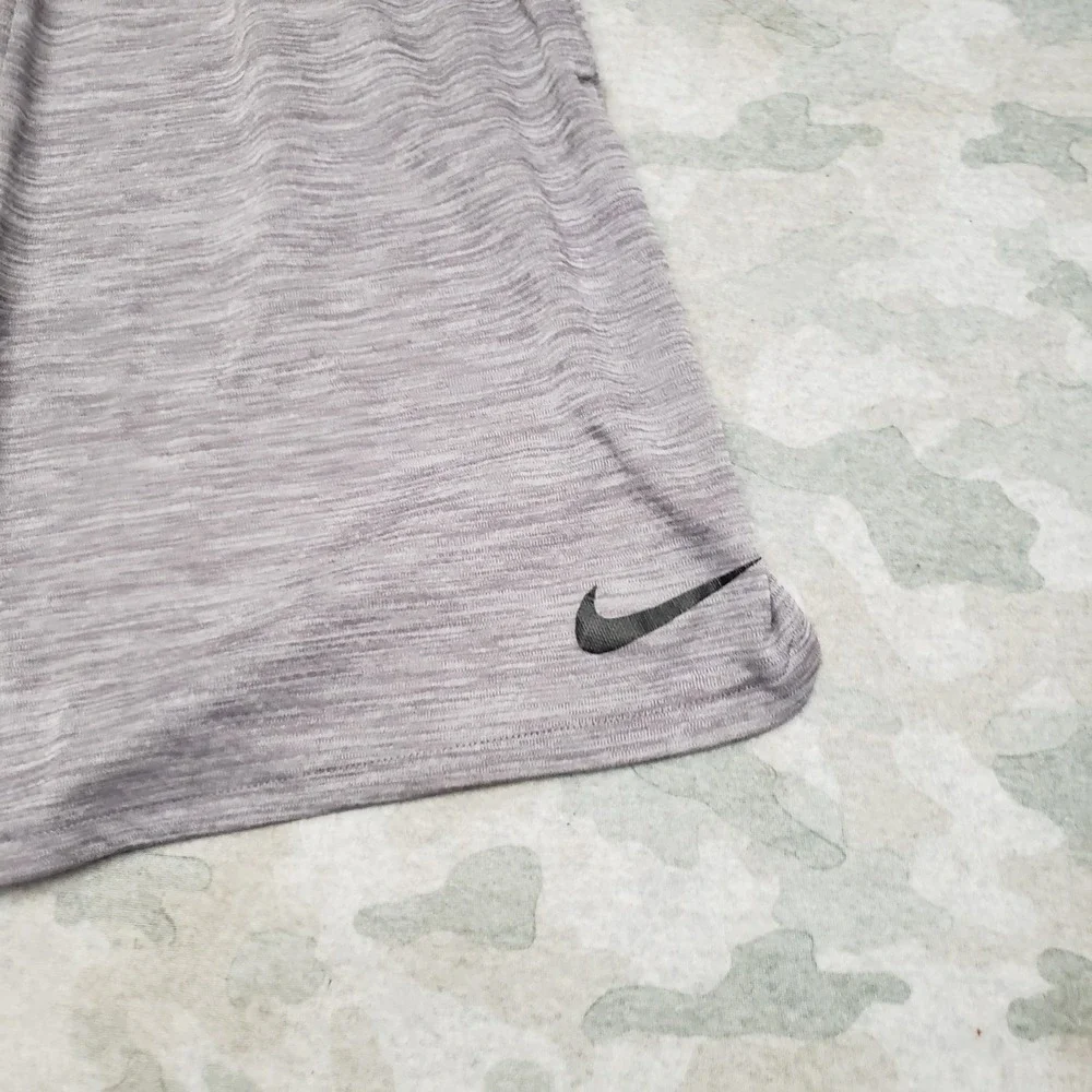 Nike Shorts Mens Large Gray Dri-Fit Drawstring‎ Pockets